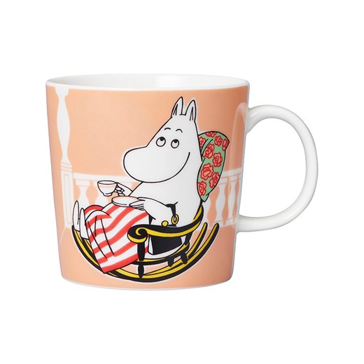 Moomin Kubek &quot;Moominmamma&quot; w kolorze szaroróżowym - 300 ml ze sklepu Limango Polska w kategorii Kubki - zdjęcie 178939731