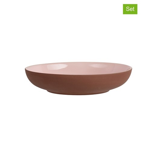 Maxwell &amp; Williams Miski (6 szt.) &quot;Sienna&quot; w kolorze jasnobrązowo-jasnoróżowym - Ø 22 cm ze sklepu Limango Polska w kategorii Miski - zdjęcie 178939774