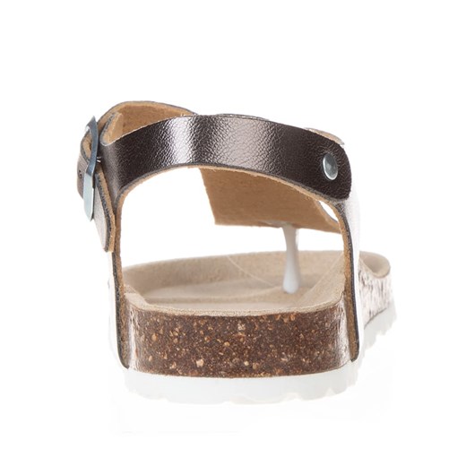 Sandały dziecięce Bio Pingüin skórzane z klamrą 