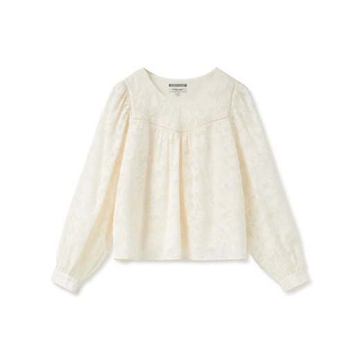 Scotch &amp; Soda Bluzka w kolorze kremowym ze sklepu Limango Polska w kategorii Bluzki damskie - zdjęcie 178940391
