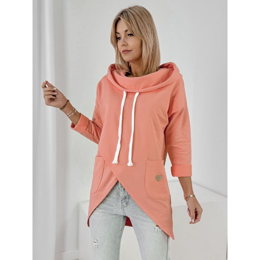 bluza special koralowa one size ze sklepu UBRA w kategorii Bluzy damskie - zdjęcie 178941893