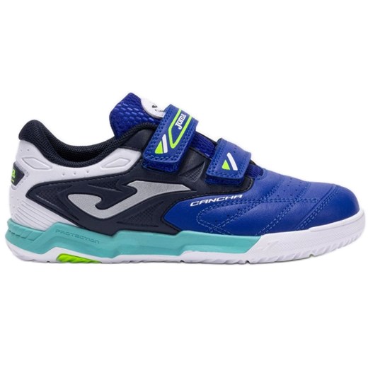 Buty piłkarskie Joma Cancha 2504 In CAJS2504INV niebieskie ze sklepu ButyModne.pl w kategorii Buty sportowe dziecięce - zdjęcie 178945984