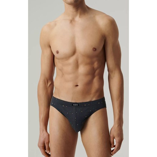 Atlantic 3-pack slipy męskie sport 3MP-186-CZA/ZIE/GRF, Kolor multicolour, Rozmiar S, ATLANTIC ze sklepu Primodo w kategorii Majtki męskie - zdjęcie 178947461
