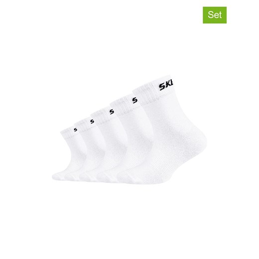 Skechers Skarpety (10 par) w kolorze białym ze sklepu Limango Polska w kategorii Skarpetki dziecięce - zdjęcie 178947830