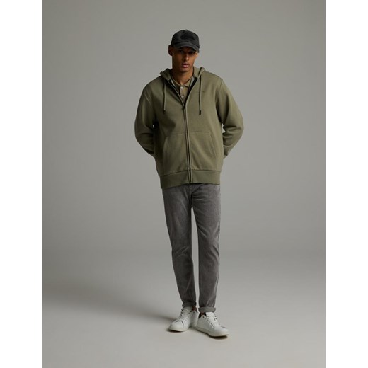Bluza ZIPROCK 025 Khaki Melanż M ze sklepu Diverse w kategorii Bluzy męskie - zdjęcie 178948123
