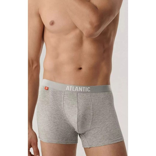 Atlantic 3-pack bokserki męskie 3MH-011-CZA/SZM/SZMC, Kolor szaro-czarny, Rozmiar S, ATLANTIC ze sklepu Intymna w kategorii Majtki męskie - zdjęcie 178948464