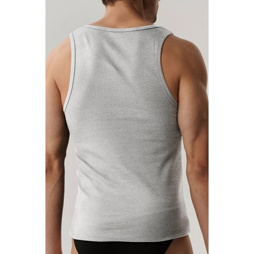 Atlantic podkoszulek męski szary BMV-046, Kolor szary, Rozmiar S, ATLANTIC ze sklepu Intymna w kategorii Podkoszulki męskie - zdjęcie 178948513