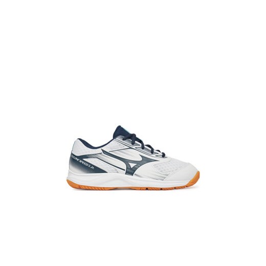 Mizuno Buty halowe Cyclone Speed ????5 JR V1GD251157 Biały ze sklepu MODIVO w kategorii Buty sportowe dziecięce - zdjęcie 178948731