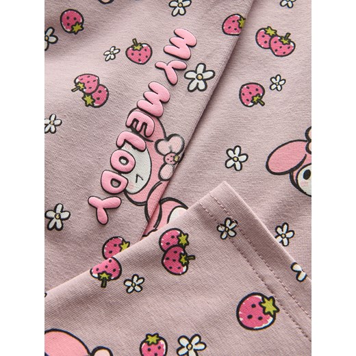Reserved - Bawełniane legginsy My Melody - fioletowy Reserved 104 (3-4 lata) Reserved