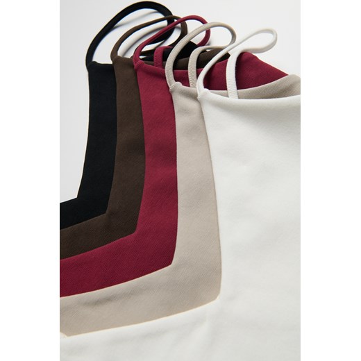 Bluzka damska brązowa Reserved casual 