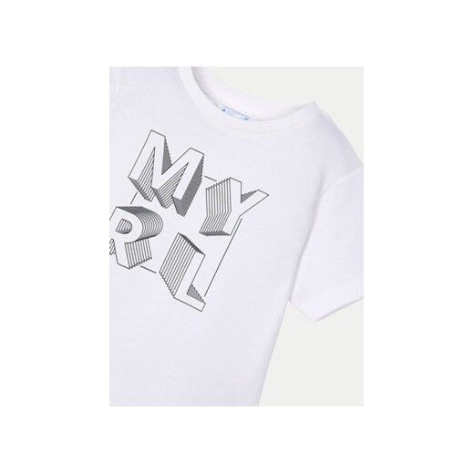 Mayoral T-Shirt 170 Biały Regular Fit Mayoral 3Y MODIVO
