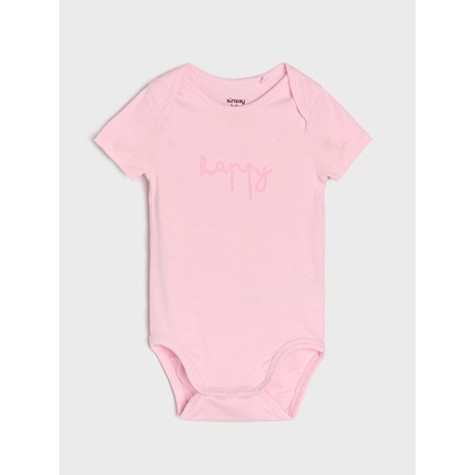 Sinsay - Body 2 pack - różowy Sinsay 74 Sinsay