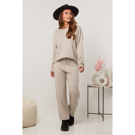 Soft Cashmere 2-częściowy zestaw w kolorze beżowym Soft Cashmere 34/36 okazyjna cena Limango Polska