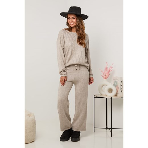 Soft Cashmere 2-częściowy zestaw w kolorze beżowym Soft Cashmere 34/36 Limango Polska wyprzedaż