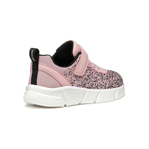 Geox Sneakersy "Aril" w kolorze czarno-jasnoróżowym Geox 30 Limango Polska okazja