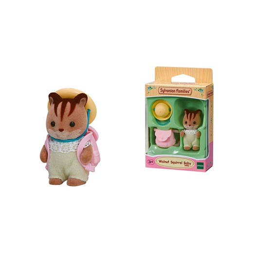 Sylvanian Families Akcesoria dla lalek &quot;Walnut squirrel baby&quot; - 3+ ze sklepu Limango Polska w kategorii Zabawki - zdjęcie 178956891