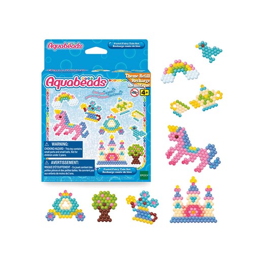 Aquabeads Zestaw koralików &quot;Pastel fairy tale world set &quot; - 4+ ze sklepu Limango Polska w kategorii Zabawki - zdjęcie 178956924