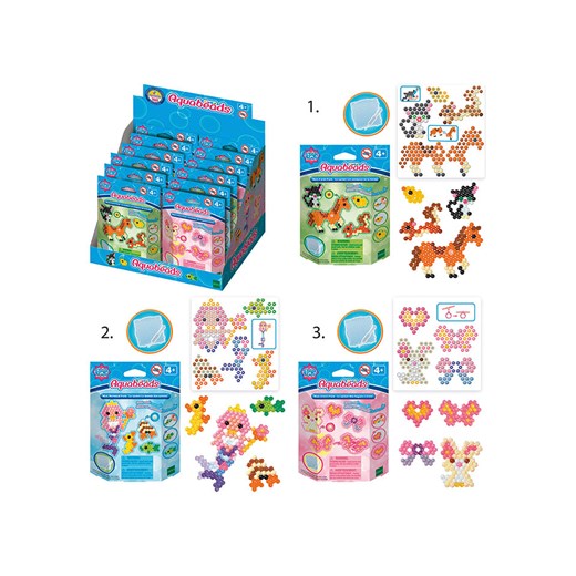 Aquabeads Zestaw koralików "Mini craft kit" - 4+ (produkt niespodzianka) ze sklepu Limango Polska w kategorii Zabawki - zdjęcie 178956941