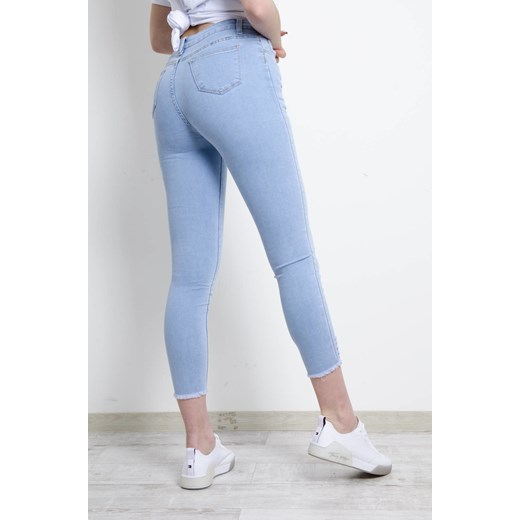 SPODNIE JEANSOWE JASNE SKINNY ze sklepu olika.com.pl w kategorii Jeansy damskie - zdjęcie 178959922