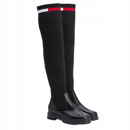 KOZAKI TOMMY HILFIGER ze sklepu olika.com.pl w kategorii Kozaki damskie - zdjęcie 178968242