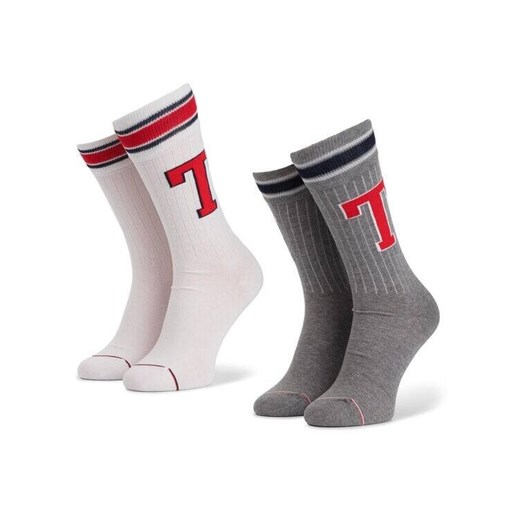 ZESTAW 2 PAR SKARPET MĘSKICH TOMMY HILFIGER ze sklepu olika.com.pl w kategorii Skarpetki męskie - zdjęcie 178969494