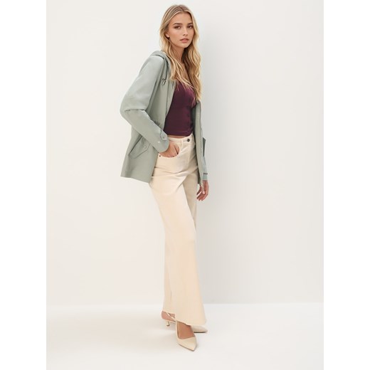 Mohito - Zielona kurtka parka z kapturem - ciemny zielony Mohito 32 Mohito