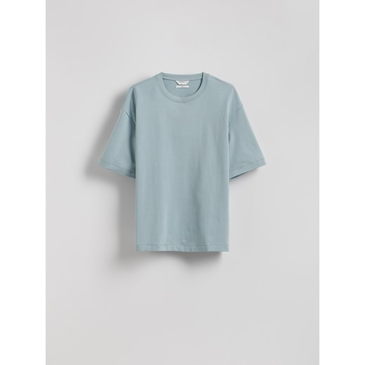 T-shirt męski Reserved z bawełny z krótkim rękawem 