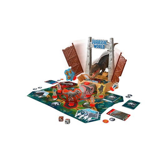 Jurassic World Gra aktywizująca &quot;Jurassic World - T-Rex Panic&quot; - 5+ Jurassic World onesize okazja Limango Polska