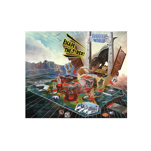 Jurassic World Gra aktywizująca &quot;Jurassic World - T-Rex Panic&quot; - 5+ Jurassic World onesize okazja Limango Polska
