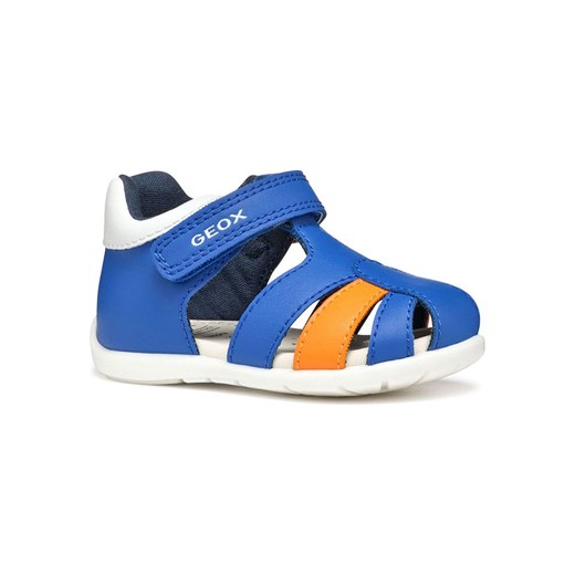 Geox Półsandały &quot;Elthan&quot; w kolorze niebiesko-pomarańczowym Geox 21 Limango Polska okazja