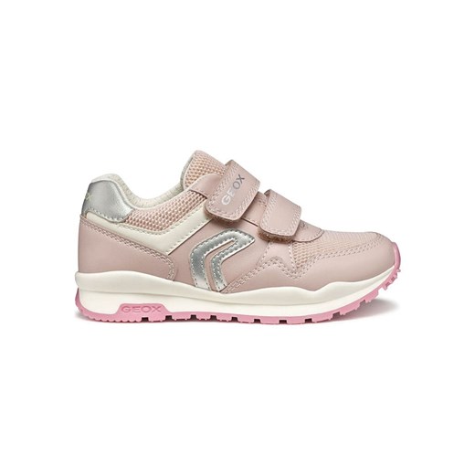 Geox Sneakersy &quot;Pavel&quot; w kolorze srebrno-jasnoróżowym ze sklepu Limango Polska w kategorii Buty sportowe dziecięce - zdjęcie 178976232