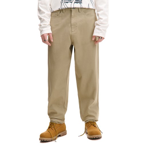 Cropp - Beżowe spodnie baggy loose - beżowy ze sklepu Cropp w kategorii Spodnie męskie - zdjęcie 178979323
