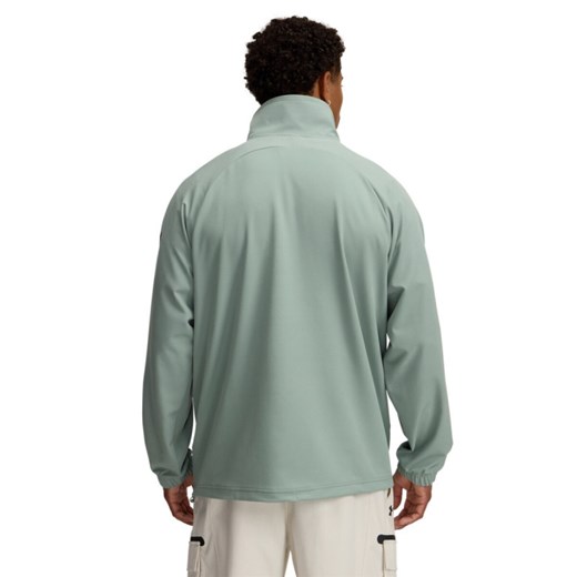 Męska bluza treningowa Under Armour UA Unstoppable Anorak - zielony ze sklepu Sportstylestory.com w kategorii Bluzy męskie - zdjęcie 178981221