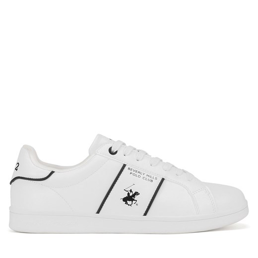 BEVERLY HILLS POLO CLUB buty sportowe męskie białe wiązane 