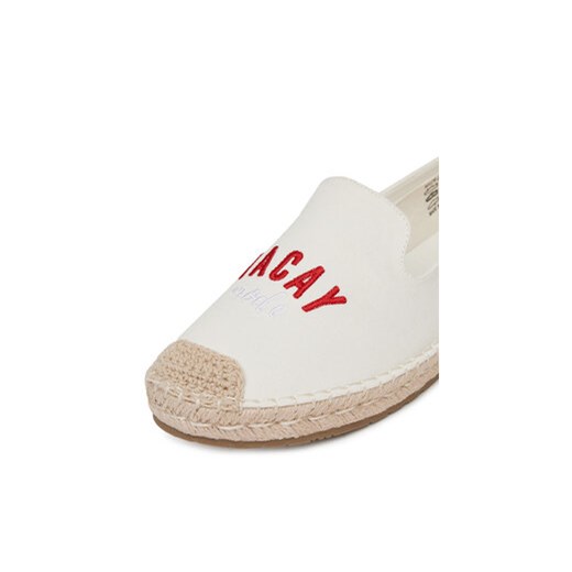 Espadryle damskie DeeZee na lato bez zapięcia z tkaniny 