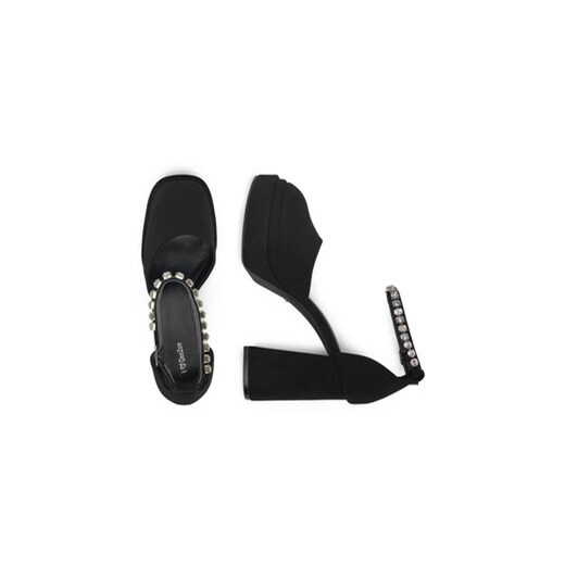 DeeZee Półbuty LW85478-6 Czarny 39 MODIVO