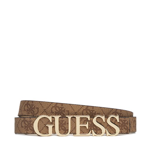 Pasek Damski Guess Zamira BW9204 P5120 Brązowy ze sklepu eobuwie.pl w kategorii Paski damskie - zdjęcie 178989834