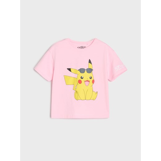 Sinsay - Koszulki 2 pack Pokémon - różowy Sinsay 128 Sinsay