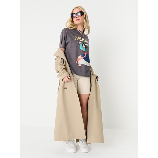 Sinsay - Koszulka Disney Princess - szary Sinsay S Sinsay