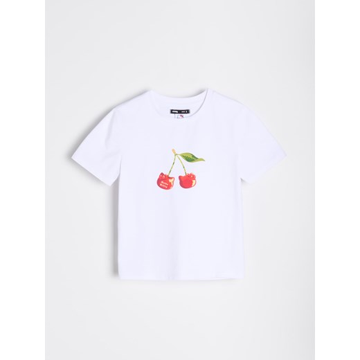 Sinsay - Koszulka Hello Kitty - biały Sinsay S Sinsay