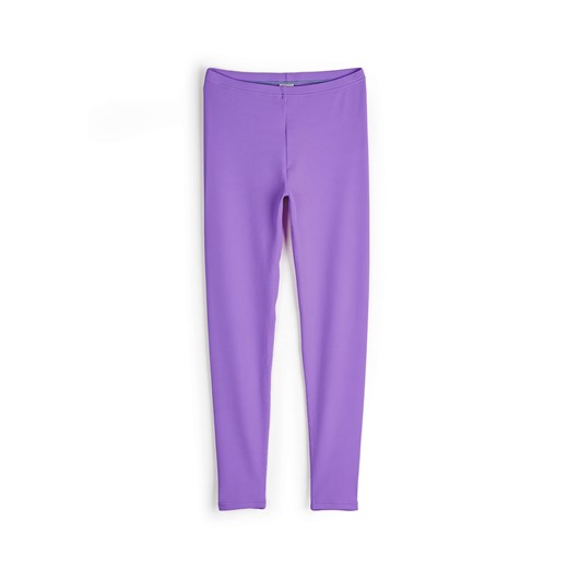 GATE Legginsy z żebrowanej dzianiny 3Y ze sklepu gateshop w kategorii Spodnie dziewczęce - zdjęcie 178994213