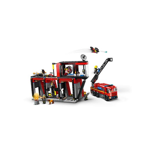 LEGO LEGO® City fire station with turntable ladder vehicle - 6+ Lego onesize okazyjna cena Limango Polska