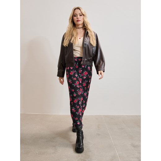 Sinsay - Koszulka z długimi rękawami - kremowy Sinsay XL Sinsay