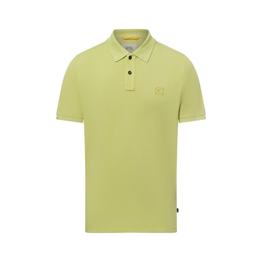 Camel Active Męska koszulka polo Mężczyźni Bawełna seledynowy jednolity Camel Active XXL vangraaf