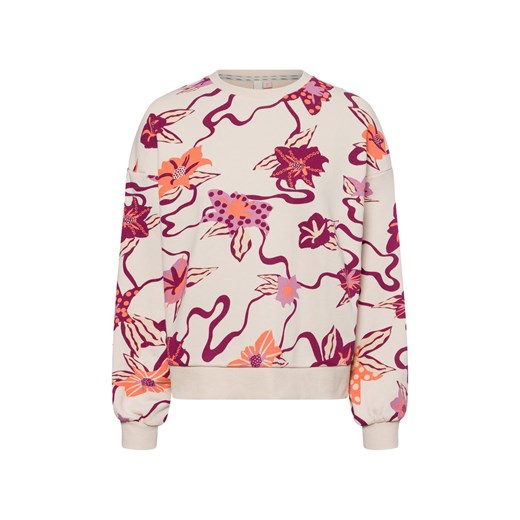 Ragwear Bluza damska - Wuss Kobiety beżowy wzorzysty ze sklepu vangraaf w kategorii Bluzy damskie - zdjęcie 178999553