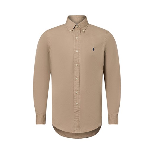Polo Ralph Lauren Męska koszula casual Mężczyźni Modern Fit Bawełna melanżowy jednolity ze sklepu vangraaf w kategorii Koszule męskie - zdjęcie 178999561