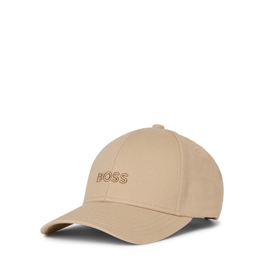 BOSS Czapka damska - Ari Kobiety Bawełna melanżowy jednolity ze sklepu vangraaf w kategorii Czapki z daszkiem damskie - zdjęcie 178999580