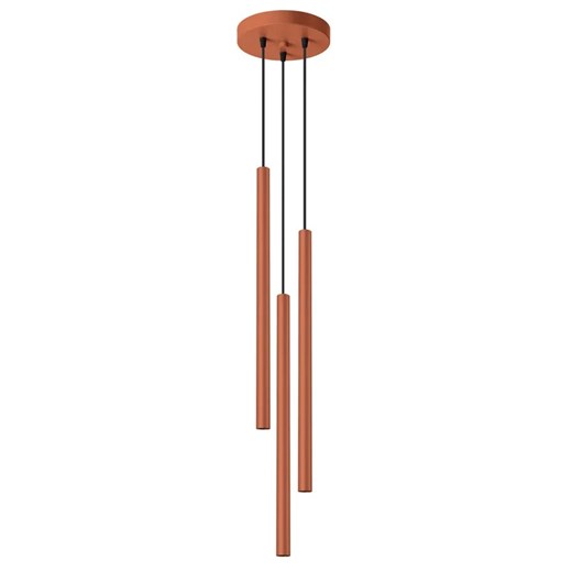Industialna czerwona lampa wisząca - 4X M087 R7-E38 ze sklepu Edinos.pl w kategorii Lampy wiszące - zdjęcie 178999762