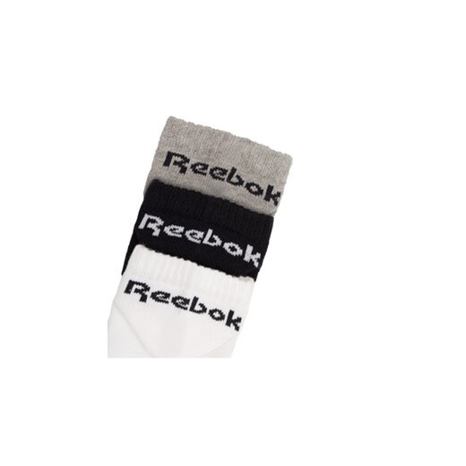 Reebok Zestaw 3 par niskich skarpet unisex ACT CORE LOW CUT SOC FL5225 Kolorowy Reebok 40_42 MODIVO