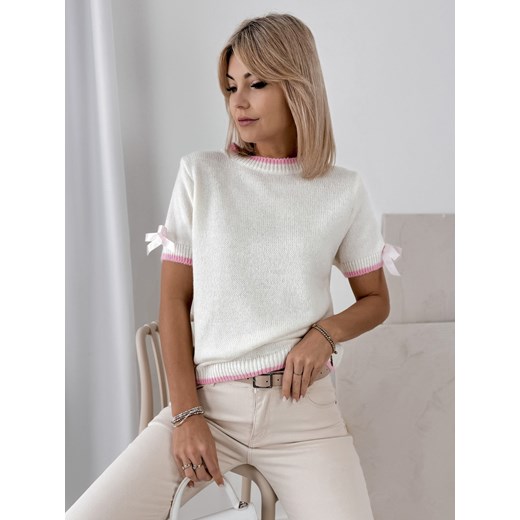 sweter fayro ecru one size ze sklepu UBRA w kategorii Swetry damskie - zdjęcie 179002172